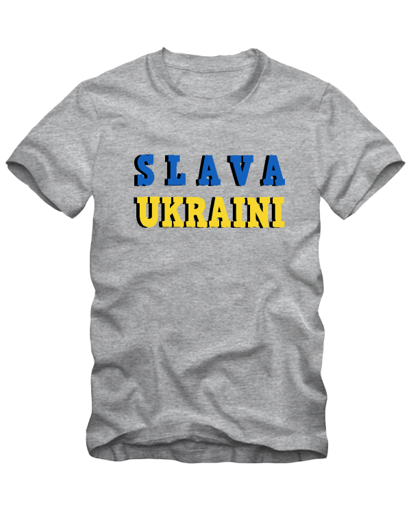 Marškinėliai Slava Ukraini Marškinėliai Slava Ukraini